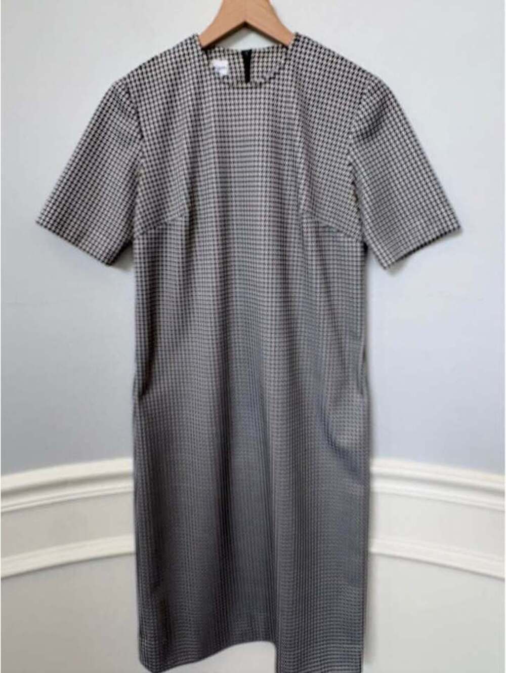 Vintage Nelly Don Prestine Houndstooth Shift Dress